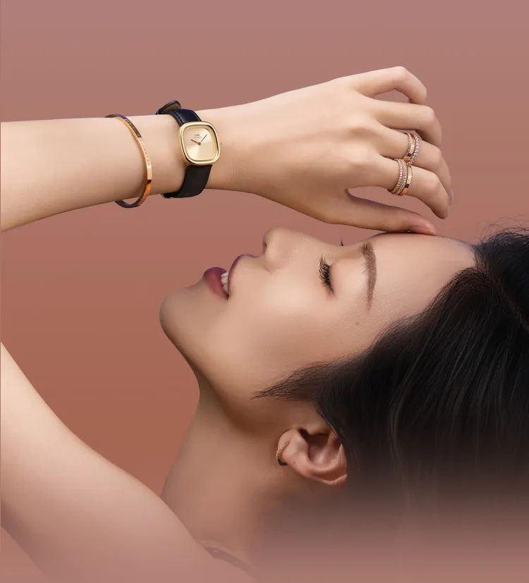 Daniel Wellington Margot Sheffield Unitone Sunray Rose Gold / Gold