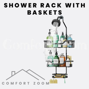Shower Rack with Baskets / 3 Tier Rustproof Shower Organizer