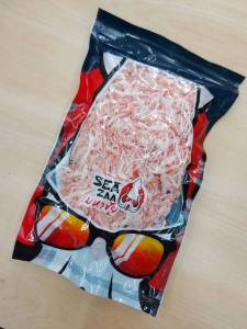 หมึกหยองเชอรี่ นุ่มฟู หอม อร่อย ไม่เหนียว รสเผ็ด (250 กรัม และ 500 กรัม) - Seazaa