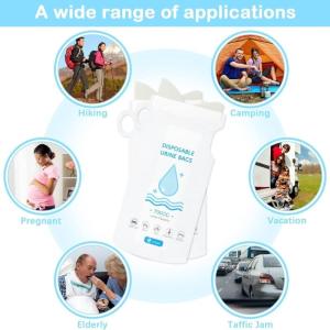 Disposable Urine Bag Multipurpose Emergency Vomiting Bag Urine Bag Solution Compact Travel Companion