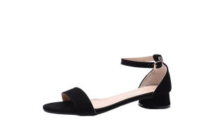 DS SHOE 807-2 Synthetic leather low heels sandals for women