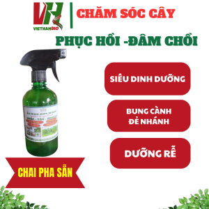 Phân bón hữu cơ trung đa vi lượng Magie + Đạm cá BIOGREEN cung cấp mọi dinh dưỡng thiết yếu cho cây trồng hạ phèn dùng là xanh như rau cây cảnh hoa sầu riêng cafe...(chai pha sẵn 500ml)