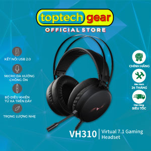 Tai Nghe Gaming RAPOO VH310 Âm Thanh Vòm 7.1 Led RGB - Chính Hãng BH 2 Năm Lỗi Đổi Mới