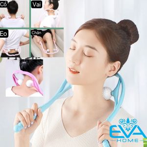 Dụng Cụ Massage Cổ Neck Cầm Tay Đa Năng Giúp Giảm Đau Nhức Vùng Cổ Vai Gáy