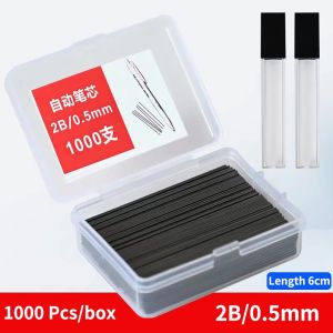 1000Pcs Mechanical Pencil Lead Core 0.5/0.7mm Large Capacity Replaceable Pencil Refills Student  Gift Box
