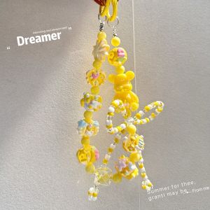 มาใหม่ คล้องโทรศัพท์ SPH-C สายลูกปัด ห้อยจี้ จี้โทรศัพท์ มือถือ ห้อยกุญแจ สำหรับผู้หญิง พร้อมส่งจากไทย