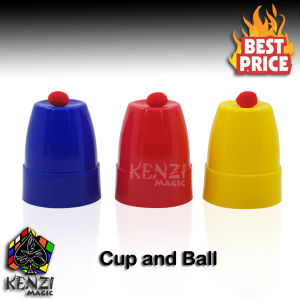 Cups and Ball Plastik size Medium - Alat Sulap Close Up - KZ083
