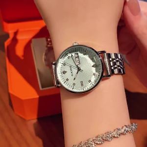 Popular Overseas Kaidu Womens Watch Waterproof Luminous Korean Style Trendy Dual Calendar Diamond-Shaped Quartz Wristwatch for Female Students