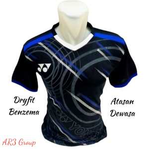 Baju atasan olahraga pria/wanita kaos olahraga/kaos badminton/kaos bulutangkis/kaos volly/kaos printing/kaos lining terbaru 2022