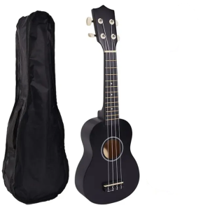 KAWES 23-inch Ukulele Acoustic Ukulele Kit with Bag Strings Strap Capo Pick Tuner All Basswood for Students Beginner