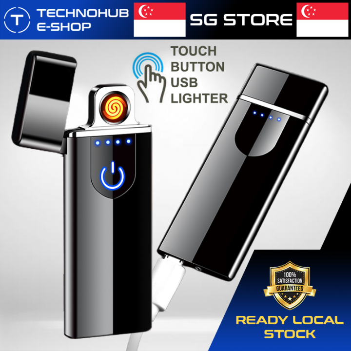 USB RECHARGEABLE ELECTRONIC LIGHTER WINDPROOF BEST PREMIUM DESIGN STURDY BATTERY DOUBLE DUAL ARC PLASMA USB LIGHTER TH004