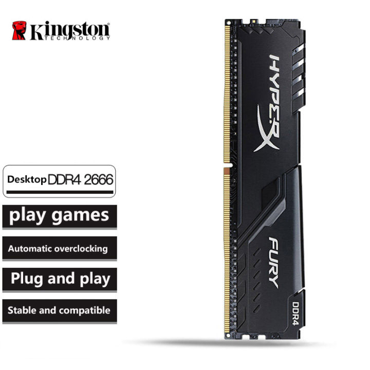 [🇵🇭 Stock & COD] Kingston Hyperx Fury (4G/8/16GB) DDR4, 2666mhz ...