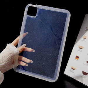 For iPad Pro 12.9 2022 2021 2020 2018 iPad Pro 12.9inch 5th 4th 3rd Gen Tablet Protection Case Fashion Starry Sky Glitter Color Clear Casing Shockproof Soft TPU Jelly Fit Cover