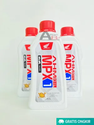 HARGA 3 (TIGA) - PCS OLI MPX1 HONDA CUB 800ML SESUAI UNTUK HONDA SUPRA X REVO BLADE NEW FIT X