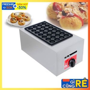 Máy làm bánh bạch tuộc Takoyaki nhật bản 28 lỗ sử dụng gas