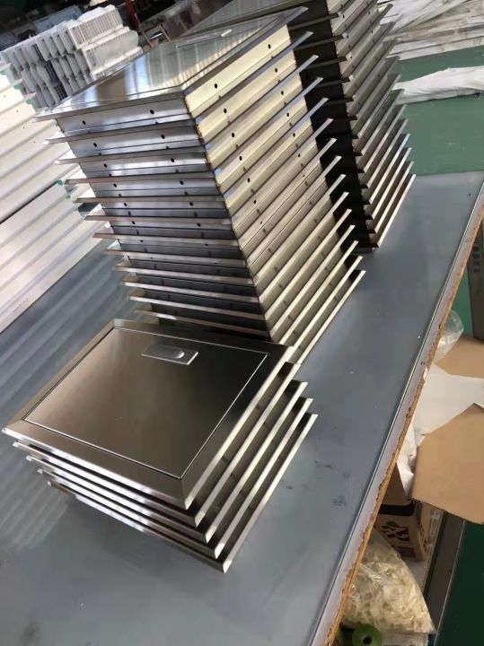 304 stainless steel manhole cover maintenance door bathroom pipeline ...
