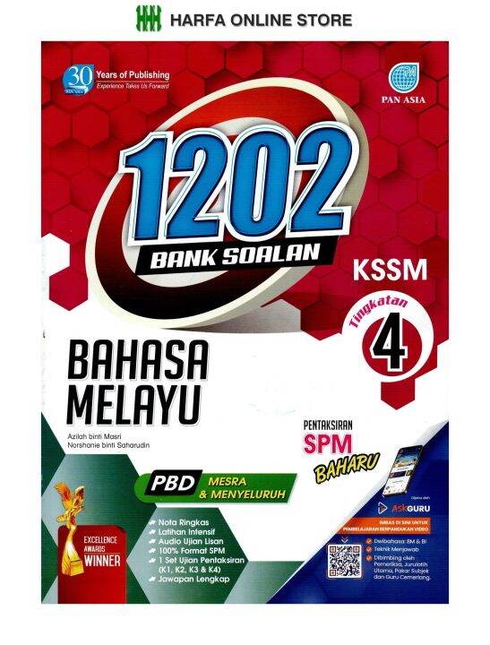 Buku Latihan Tingkatan 4: 1202 Bank Soalan Bahasa Melayu Tingkatan 4 ...