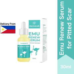 DermaLab Emu Renew Serum 30ml for Wound Care & Scar Reduction Long-Lasting Moisture Skin Repair