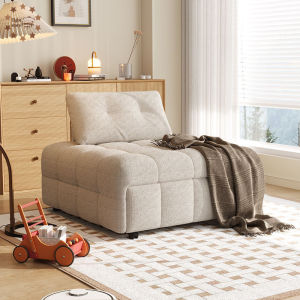 Creamy Style Single Sofa Bed Sofa In Friendly Lazy Sofa Sofa Bed Foldable Sofa Set Living Room
