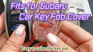 Fits for Subaru Key Fob Cover for Women Bling Crystal