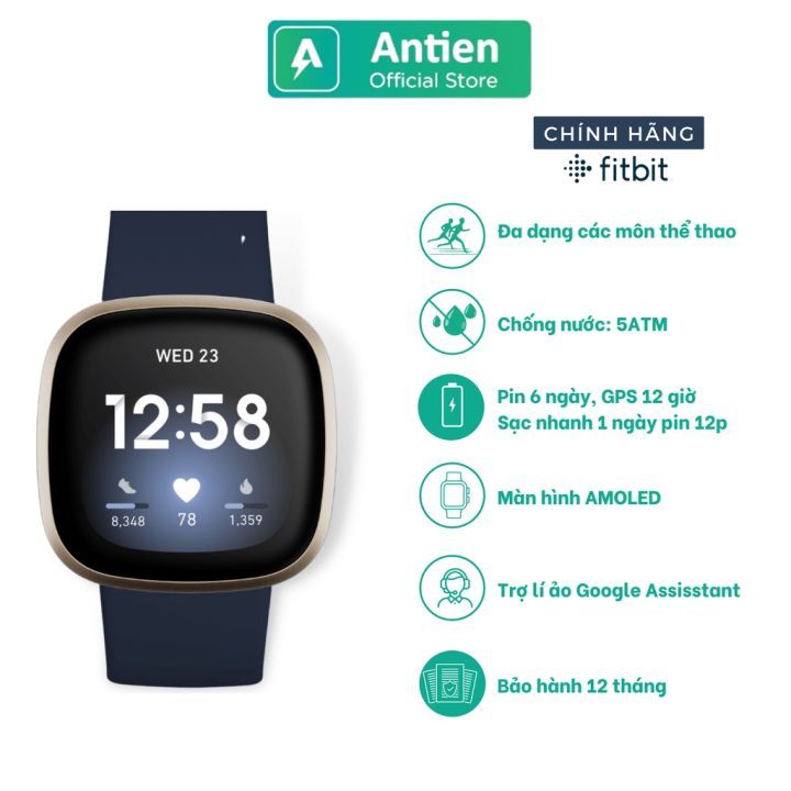 Đồng hồ Fitbit Versa Nữ FITBIT chính hãng FPT bảo hành 12 tháng
