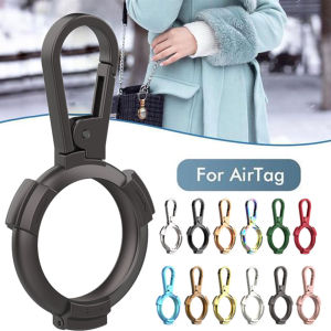 Top Apple AirTag เคสโลหะอัลลอยป้องกันการสูญหายฝาครอบเครื่องติดตามตําแหน่งสําหรับ AirTag