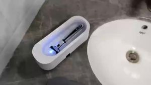 (In stock) Ultrasonic eaning Machine USB Rechargeable Mode or Battery Mode High Frequency Vibration Wash eaner Jewelry Glasses eaner