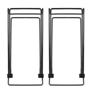 2Pieces Portable Solars Panel Holders Craft from High Strength Carbon Steel Materials for Camping Trip Daily Use