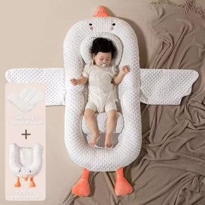 Bed Set For NewBorn Baby With Pillow Nursing Pillow Cotton Baby Portable Nest Travel Bed