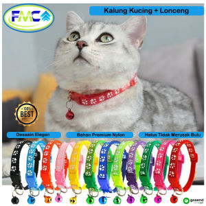 Kalung Kucing Lonceng Lucu Tali Leher Kelinci Anjing Aksesoris Hewan Peliharaan Pet Collar Mewah