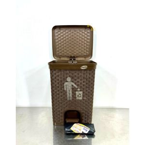 Uni-Plus Rattan Design Trash Bin (3 Sizes)