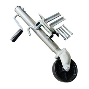 ล้อหน้าเทรลเลอร์ ขนาด 1200 ปอนด์ แบบล้อเดี่ยว TRAILER JACK 1200 LBS สำหรับ RV และกรุงเทพ 6 นิ้ว กำลังกายเครื่องมือพ่วง