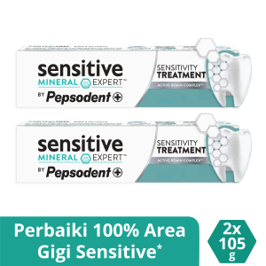 Pepsodent Toothpaste Active Remin Complex 105gr x2