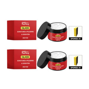 Automotive Glass Scratch Repair Polish 30g Crystal Clear Windshield and Window Restorer for Car