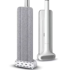 ✨ Mop - M2 ✨ไม้ม็อบทำความสะอาดพื้นไม้ถูพื้น ในครัวเรือนเปียกแห้ง Dual-ใช้ Mop Lazy Mop ไมโครไฟเบอร์สแตนเลส