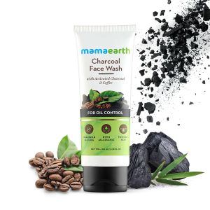 Sữa rửa mặt loại bỏ độc tố và tạp chất từ sâu bên trong lỗ chân lông Mamaearth Charcoal Face Wash