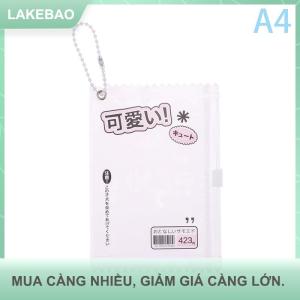 【LAKEBAO】 1 cái dễ thương trong suốt kẹo Túi đạo cụ lưu trữ huy hiệu hiển thị Túi Mặt dây chuyền bảo vệ vỏ Thẻ Tay Áo chủ Túi