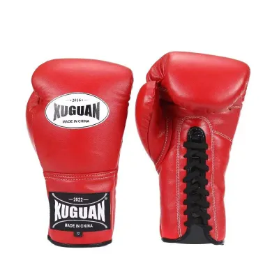 Professional Boxing Gloves Adult Combat Gloves For Men Women High Quality Muay Thai Mma Boxing Training Equipment SKKU SHOP