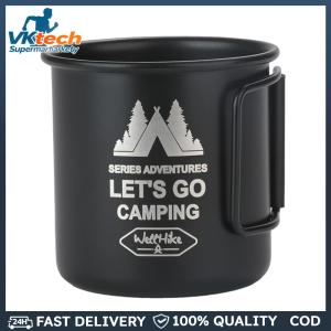 Hiking Mug Foldable Handle Travel Coffee Cup 300ML Camping Water Cup Aluminium Alloy Ultra-Light for Backpacking Hiking Travel