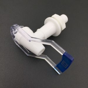 Reusable Plastic Water Dispenser Tap Black Beverage Spigot with Lever Handle for Water Crocks Dispensing Containers