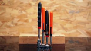 XLdailyToolsMix Black Hardware Magnet Magnetic Adjustable Extandable Telescopic Rod Shaft Pick Up Pickup Rod Stick Handheld Pen Tools