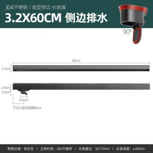 ABS Floor Drain Cover Bathroom Balcony Outdoor Indoor Floor Anti Cockroach Anti Smell Penutup Longkang Stainless Steel