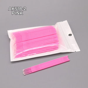 Microbrush Eyelash Extension Aplikator Mink Microbuds Tanam Bulu Mata Lashlift Mascara Wand AKS18