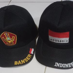 Topi Pria Distro Bendera Indonesia Merah Putih Baseball Cowok Cewek