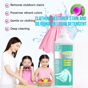 🔥Powerful Stain Removal🔥 White Clothes Restorer Dissolver Laundry Detergent Fragrance Retention Detergent For White Clothing Whitening Detergent Stain Remover Detergent White Clothing Brightener Detergent Detergent For White Clothes Whitening Effect