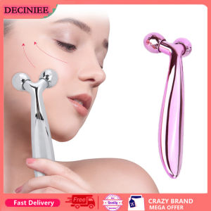 DECINIEE Y Shape 360 Rotate Roller Massager Thin Face Thin Chin Body Shaping Relaxation Wrinkle Remover 3D Manual Facial Lifting Massager