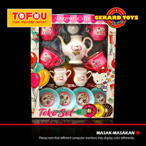 Mainan Masak-masakan Teko Cangkir Set JM8204 MURAH BANGET