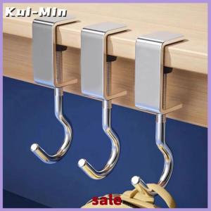 Kui-Min Punch-free Hanging Bag Hook Student Desk Side Hanging Bag Handbag Holders Multi-functional Table Hook