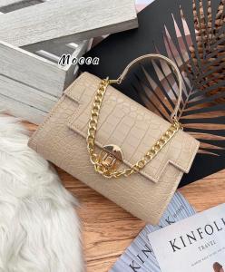 WBS - Tas Selempang Wanita - Shoulder Bag Micro CROCO Mini - Tas  Koo Moon Young - Tas Andin Croco