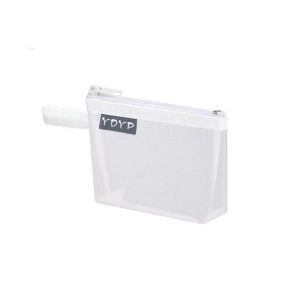 CRNGW ID Credit Card Holder Mesh Storage Bag Zipper Pouch Transparent File Bag Small Coin Purse Casual Stationery Storage Bag Cosmetic Bag Girl